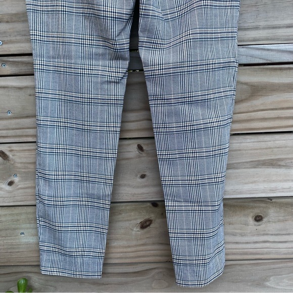 Zara Plaid Trouser Pants Size 4 - Picture 8 of 9